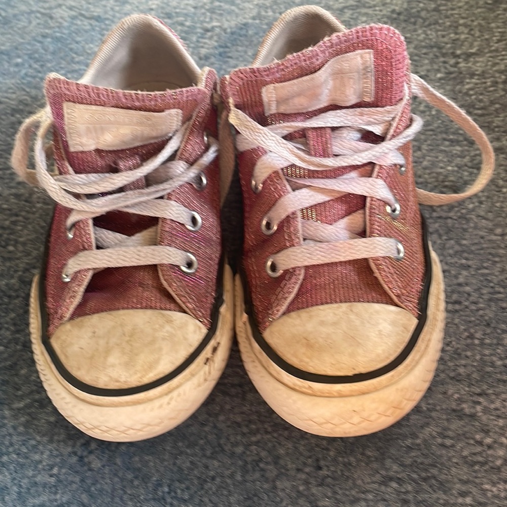Girl’s Converse sneakers